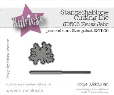 Kulricke Stanzschablone "Neues Jahr" Craft Die