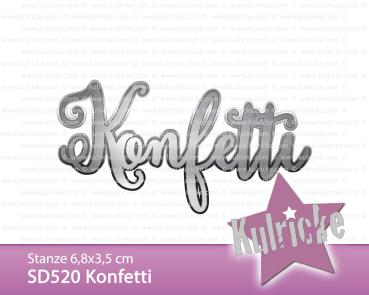 "Konfetti" Stanze - Craft Die