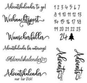 Kulricke Stempelset "Adventskalender"