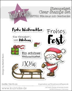 Nikolaus mit Schlitten