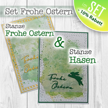 SET "Frohe Ostern" Stanzen