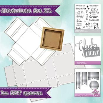 SET "Glückslichter XL" Stempel & Stanzen