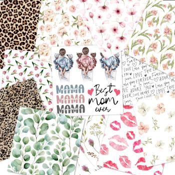 LaCreativ - Designpapier "Mamaherz" Paper Pack 6x6" - 24 Bogen