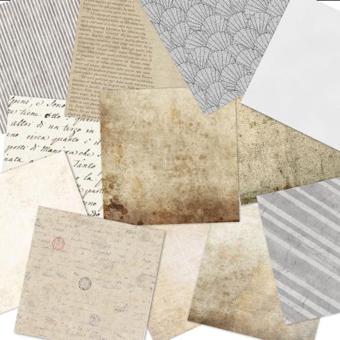 LaCreativ - Designpapier "Seemanns Nostalgie" Paper Pack 6x6" - 24 Bogen