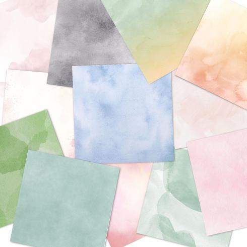 LaCreativ - Designpapier "Tierische Partygäste" Paper Pack 6x6" - 24 Bogen
