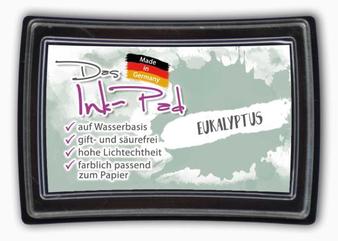 Das Ink-Pad - Stempelkissen 6 x 3,5cm eukalyptus