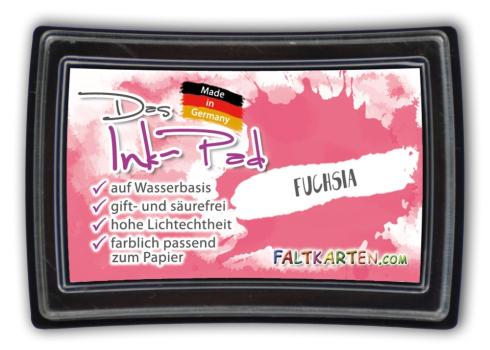 Das Ink-Pad - Stempelkissen 6 x 3,5cm fuchsia