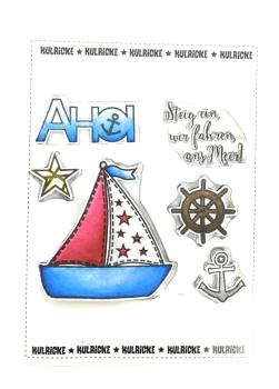 "Ahoi" - Stempel Set