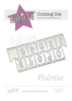 Kulricke "Zahlen Banner" Stanze - Craft Die