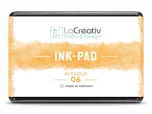LaCreativ Ink-Pad – Stempelkissen altgold