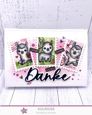 Kulricke Stempel "Lama-Minis" Clear Stamp