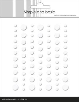 Preview: Simple and Basic - Glitter Enamel Dots 