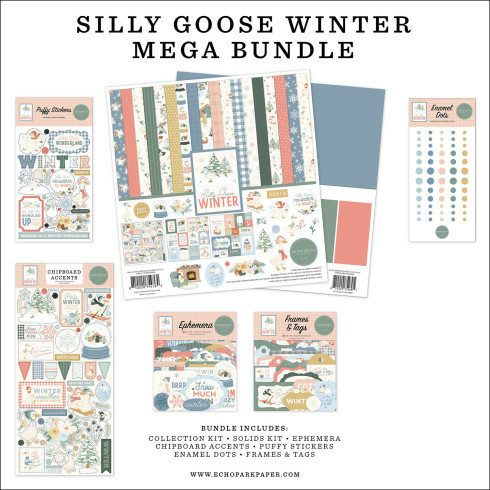 Carta Bella - Mega Bundle "Silly Goose Winter" Komplettpaket