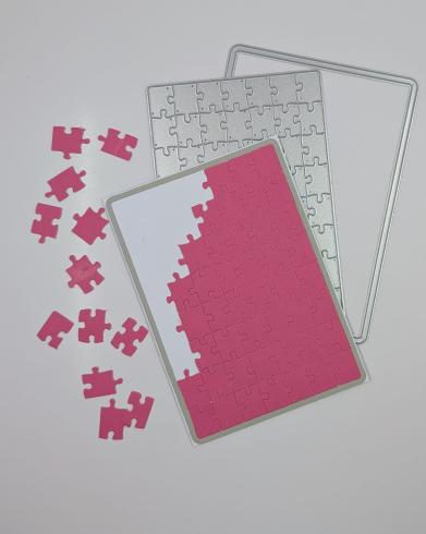 Preview: Kulricke Stanzschablone "Puzzel Aufleger" Craft Die