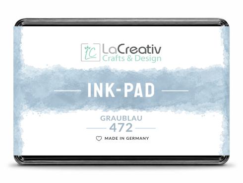 LaCreativ Ink-Pad – Stempelkissen graublau