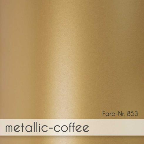 Cardstock "Metallic" 12"x12" 300g/m² (30,5 x 30,5cm) in metallic coffee