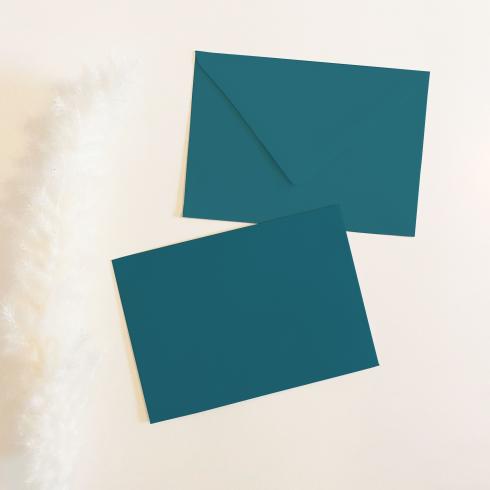 Preview: Briefumschlag DIN C6 120g/m² oF Nassklebung in tiefseeblau