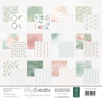 Preview: LaCreativ - Designpapier "Eukalyptusliebe" Paper Pack 6x6" - 24 Bogen