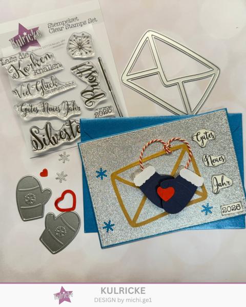 Kulricke Stempel "Neues Jahr 2026" Clear Stamp