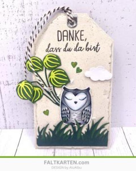 Kulricke Stempelset "Huhu Uhu" Clear Stamp