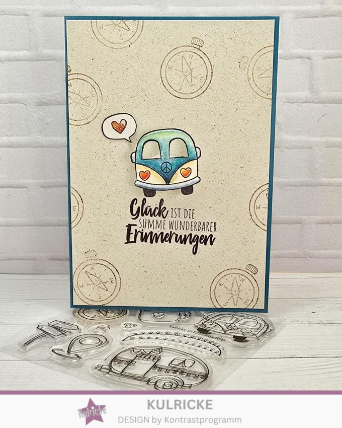 Kulricke Stempel "Roadtrip Clear Stamp