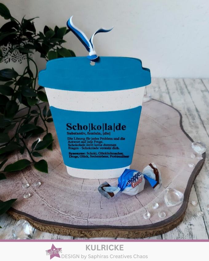 Kulricke Stanzschablone "Kaffee to Go Aufleger" Craft Die