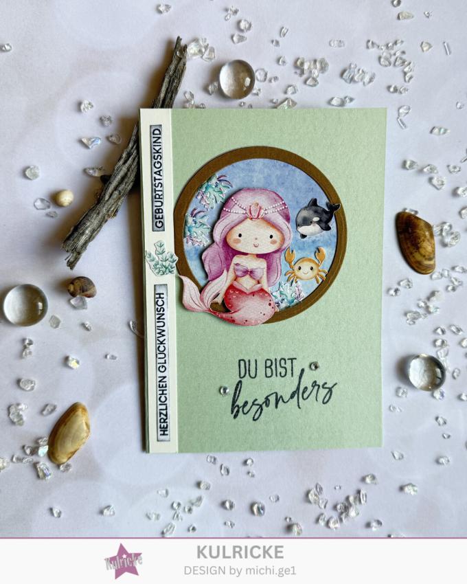 LaCreativ - Designpapier "Prinzessinnen und Meerjungfrauen" Paper Pack 6x6" - 24 Bogen