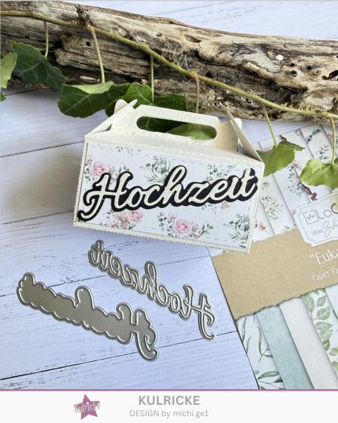 Kulricke Stanzschablone "Hochzeit mit Schatten" Craft Die 