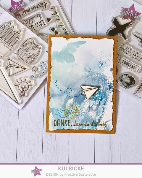 Kulricke Stempel "Endlich Schule" Clear Stamp