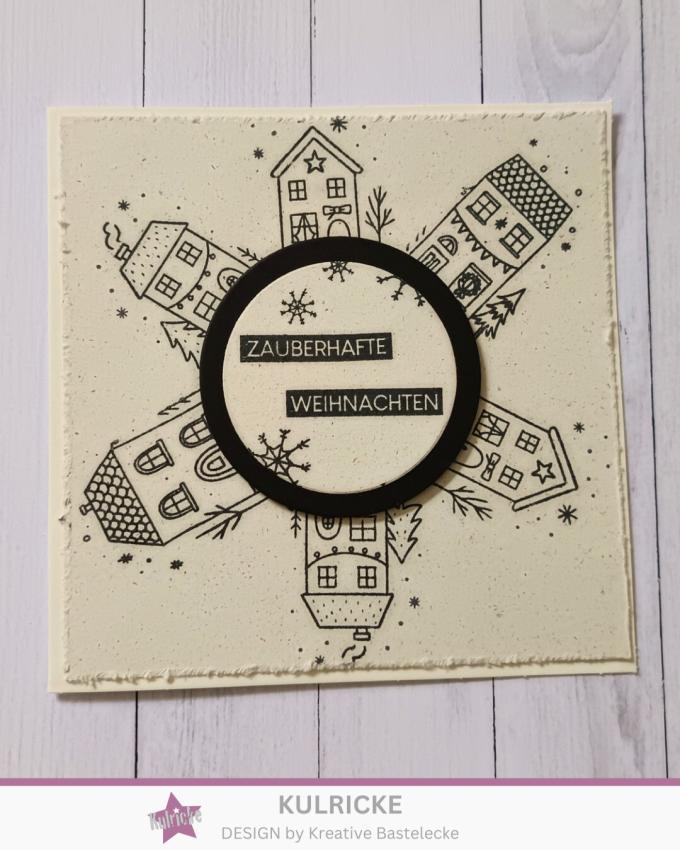 Kulricke Stempel "Winterhäuschen" Clear Stamp