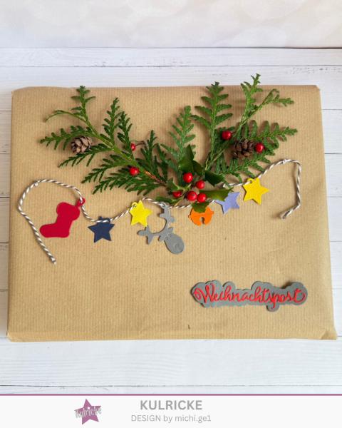 Kulricke Stanzschablone "Kleine Weihnachtsanhänger" Craft Die