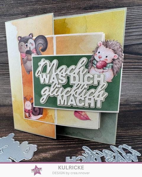 Kulricke Stanzschablone "Glücklichmacher" Craft Die 