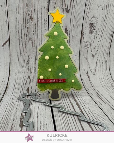 Kulricke Designpapier - "Süßer Weihnachtszauber A7" Label Papier A7