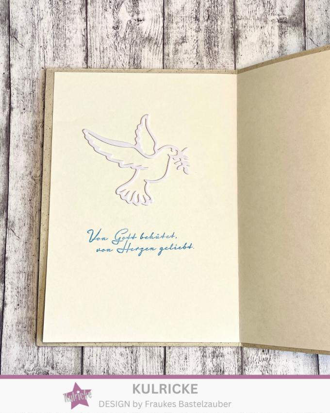 Kulricke Stempel "Zur Taufe" Clear Stamp