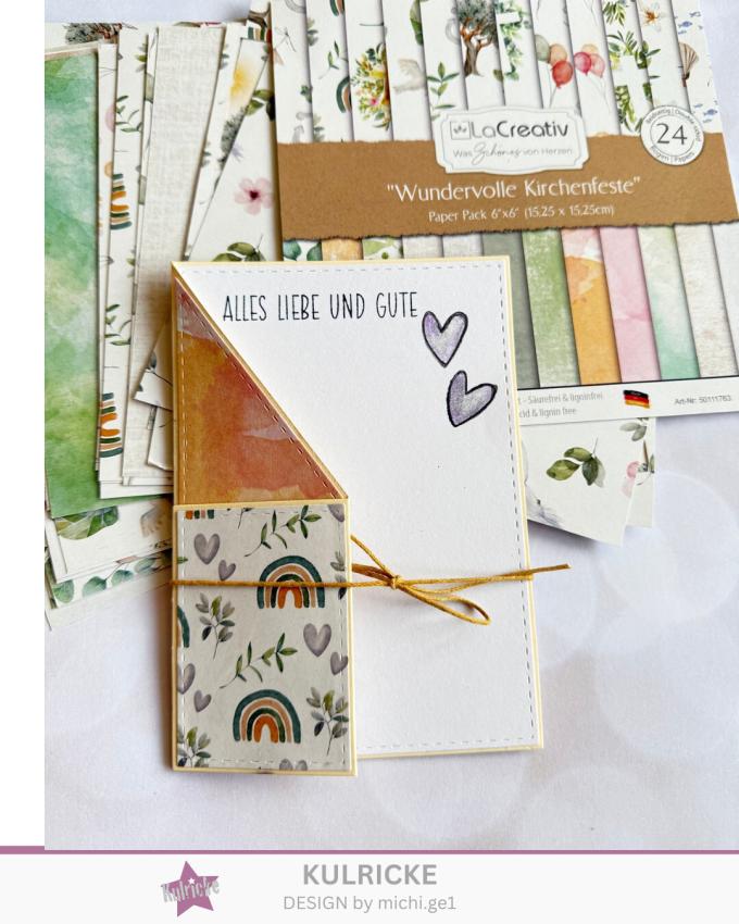 LaCreativ - Designpapier "Wundervolle Kirchenfeste" Paper Pack 6x6" - 24 Bogen