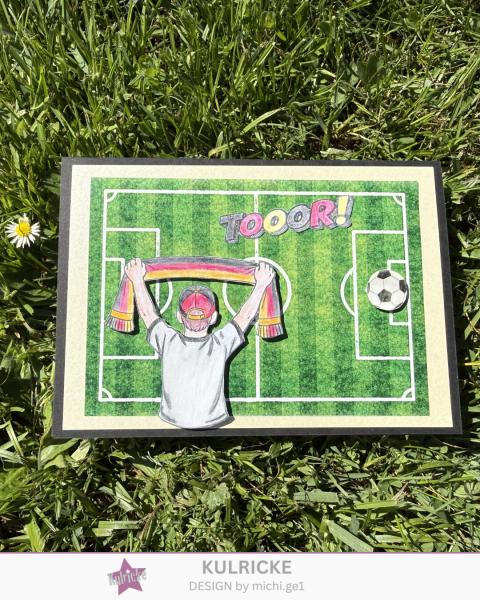 LaCreativ - Designpapier "Fußballfieber" Paper Pack 6x6" - 24 Bogen