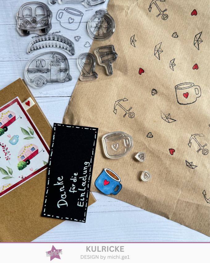Kulricke Stempel "Roadtrip Clear Stamp