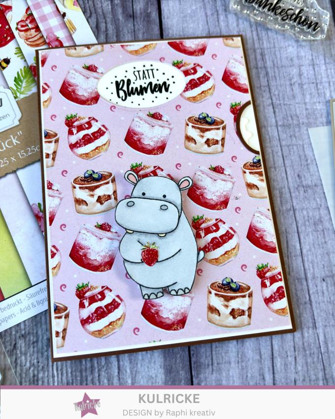 Kulricke Stempel "Hippotastisch" Clear Stamp