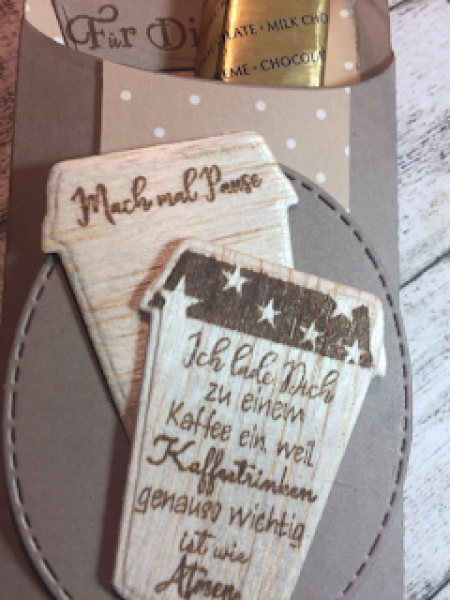 Gratis ab 50 € Kulricke Stanzschablone - "Kaffee to Go"