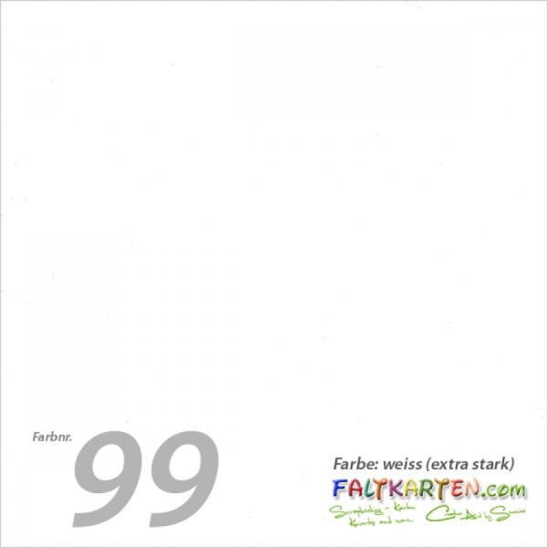 Cardstock - Bastelpapier 300g/m² DIN A4 in weiss (extra stark)