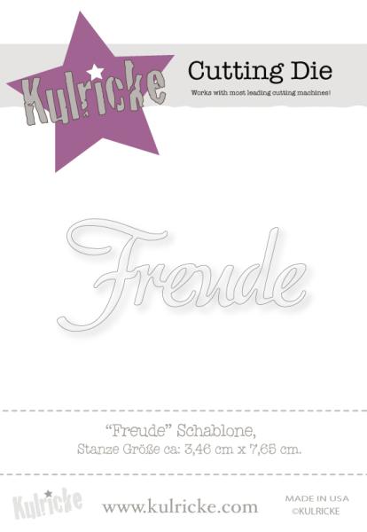 Kulricke "Freude " Stanze - Craft Die