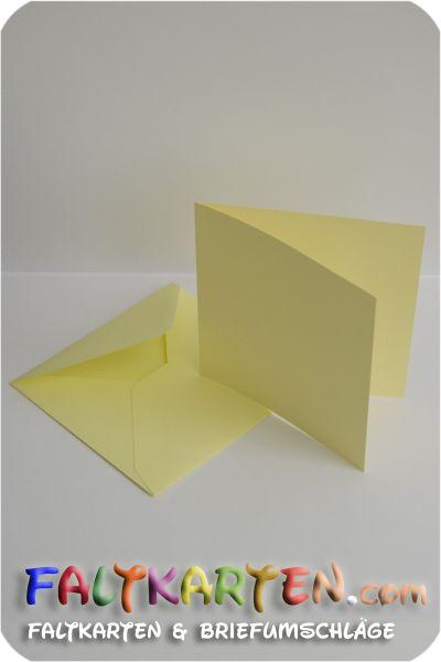 Faltkarte 15x15cm mit Briefumschlag 16x16cm in hellgrau