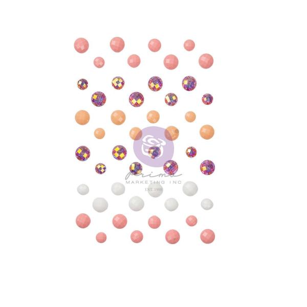 Prima Marketing - Strasssteine "Strawberry Milkshake" Say It In Crystals 48 Stück