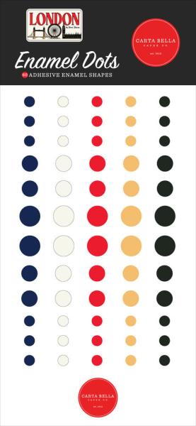 Carta Bella -"London" Enamel Dots 60 Stk. 