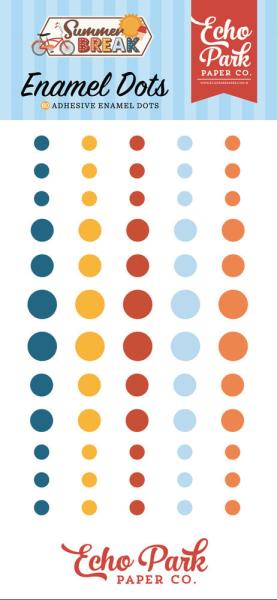 Echo Park - Enamel Dots "Summer Break " 60 Stück