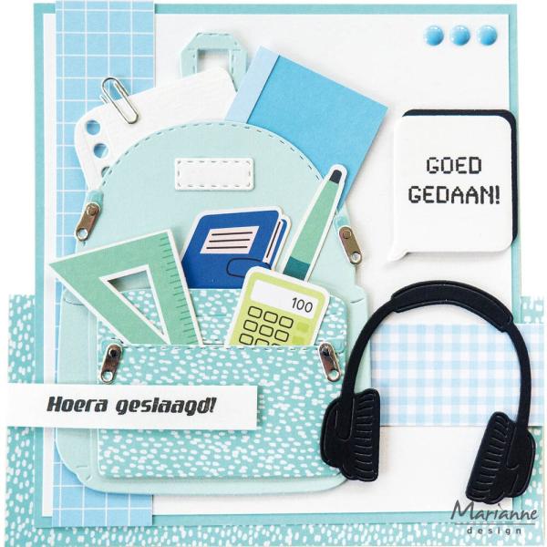 Marianne Design - Klebeperlen "Hi Handsome!" Enamel Dots