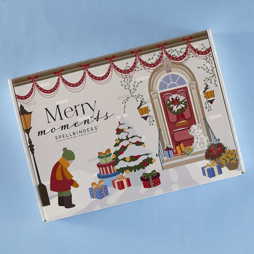 Spellbinders - Kartenbastelset  "Merry Moments" Limited Edition Holiday Cardmaking Kit 2025
