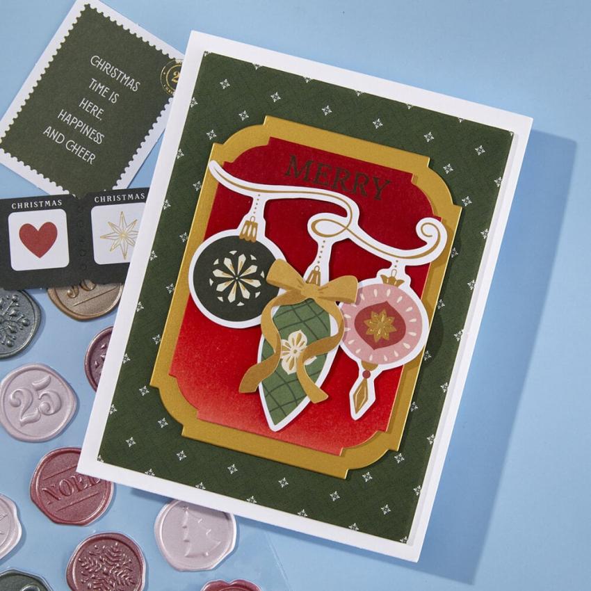 Spellbinders - Kartenbastelset  "Merry Moments" Limited Edition Holiday Cardmaking Kit 2025