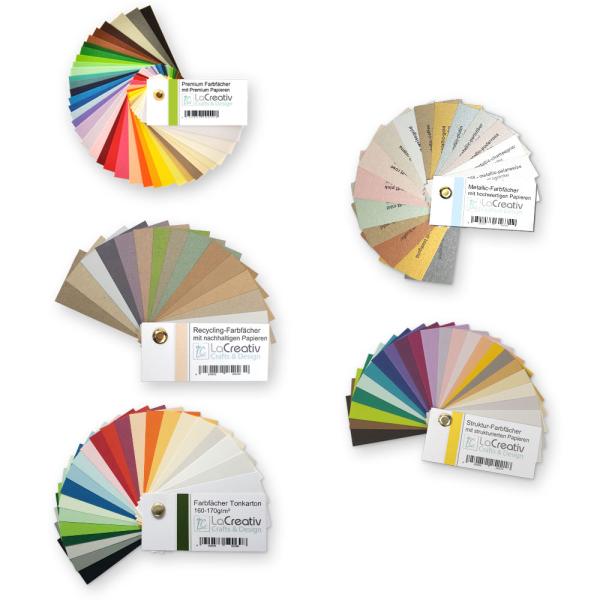 Farbfächer - Musterfächer "Komplett Set"