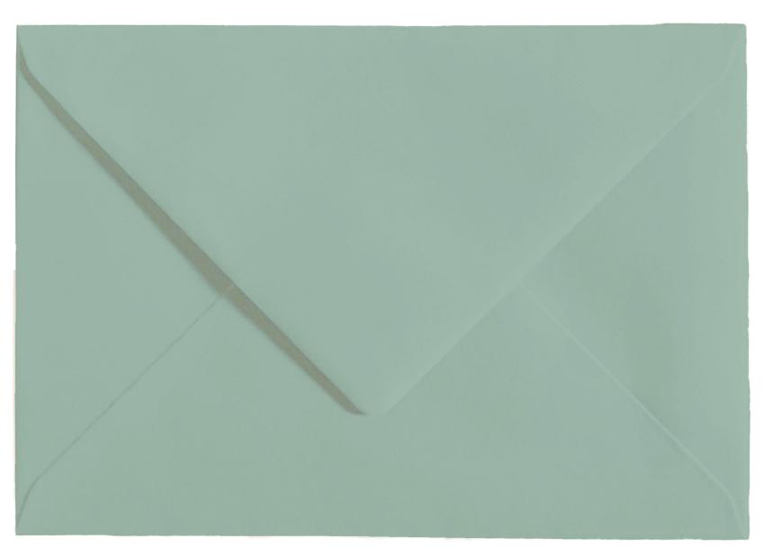 Briefumschlag DIN C6 120g/m² oF Nassklebung in eukalyptus